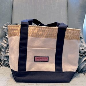 Vineyard vines canvas tote